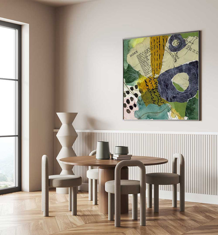 COLLAGE ABSTRACT II , ABSTRACT PAINTINGS
