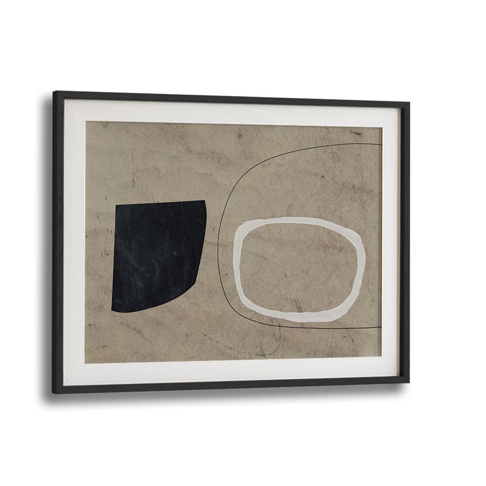 comfort by dan hobday abstract art abstract paintings in Black Frame With Mount