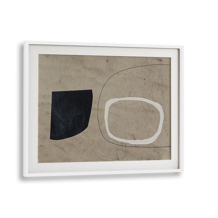 comfort by dan hobday abstract art abstract paintings in White Frame With Mount