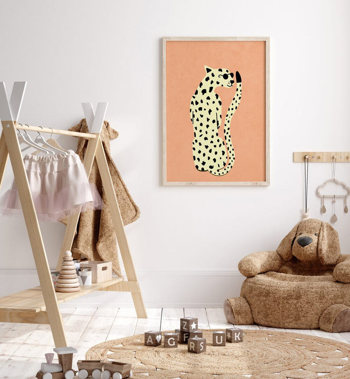 COOL CHEETAH , KIDS ROOM PAINTINGS