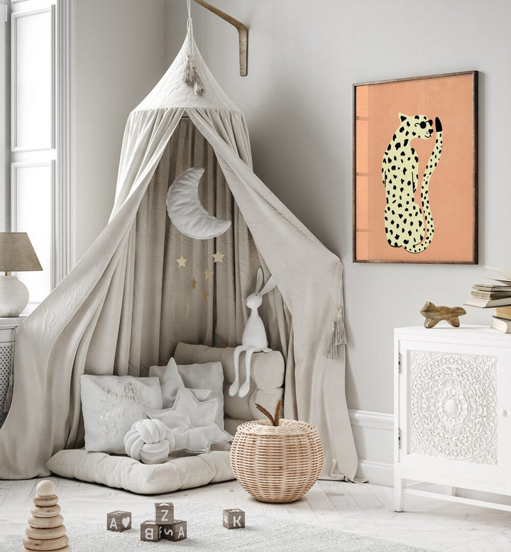 COOL CHEETAH , KIDS ROOM PAINTINGS