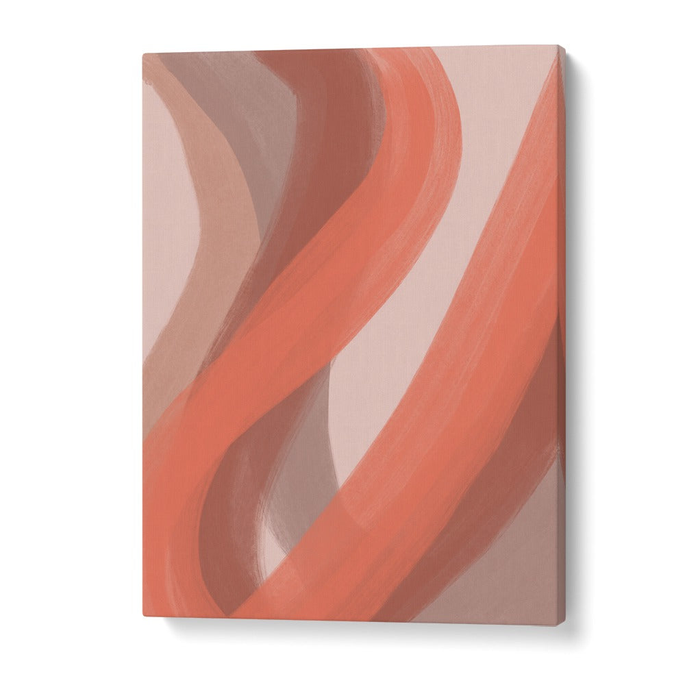 coral by yopie studio abstract art paintings in Gallery Wrap