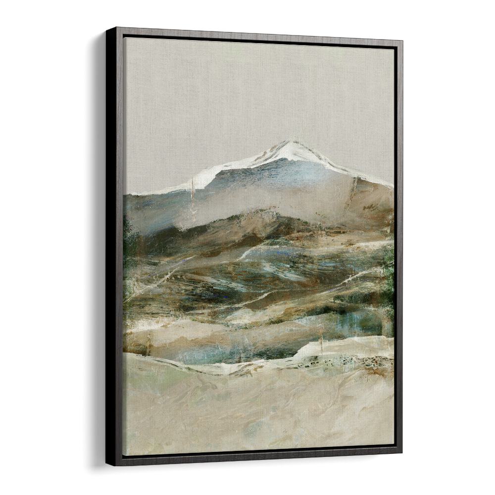 cordillera by dan hobday abstract art abstract paintings in Black Floater Frame