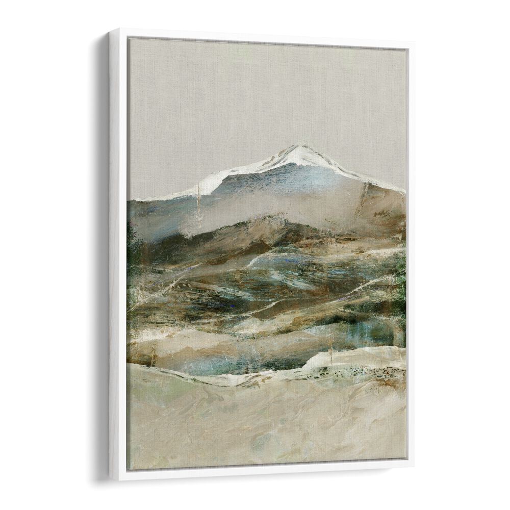 cordillera by dan hobday abstract art abstract paintings in White Floater Frame