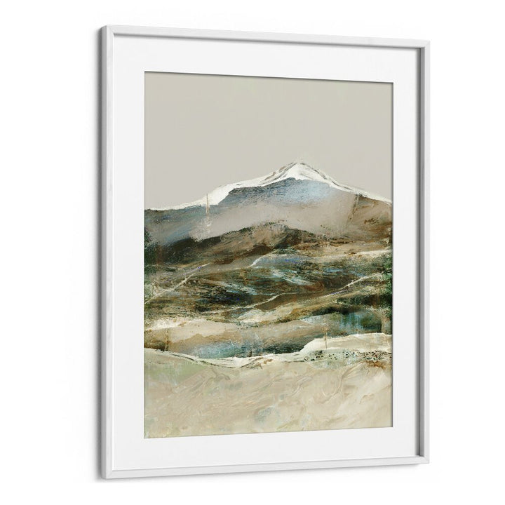 cordillera by dan hobday abstract art abstract paintings in White Frame With Mount