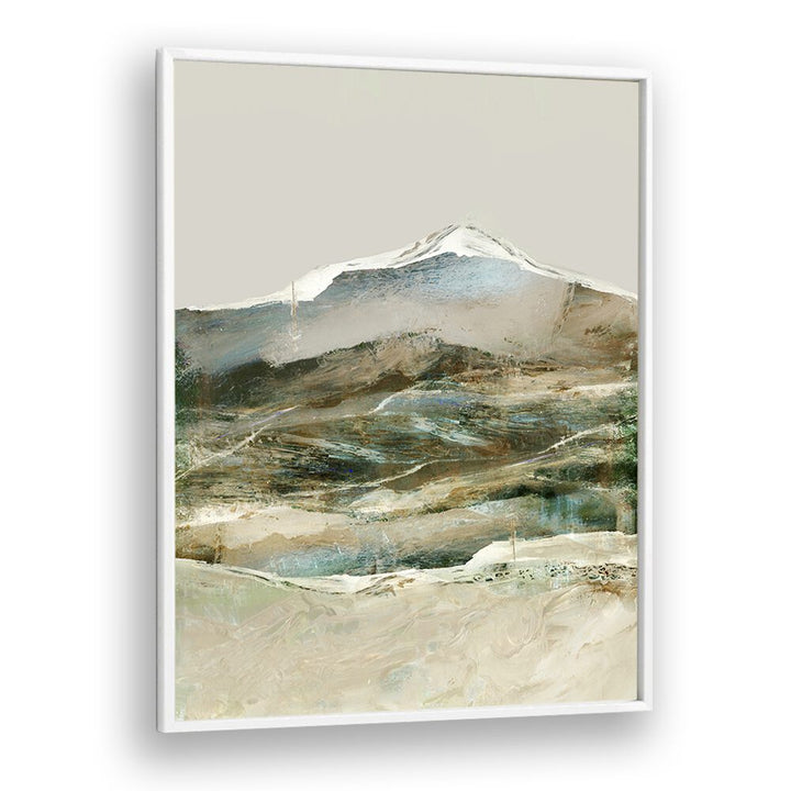 cordillera by dan hobday abstract art abstract paintings in White Plain Frame