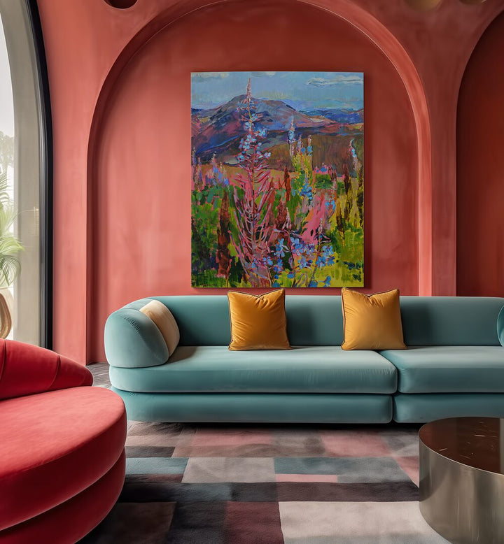 BLOOMING SALLY , LANDSCAPE PAINTINGS
