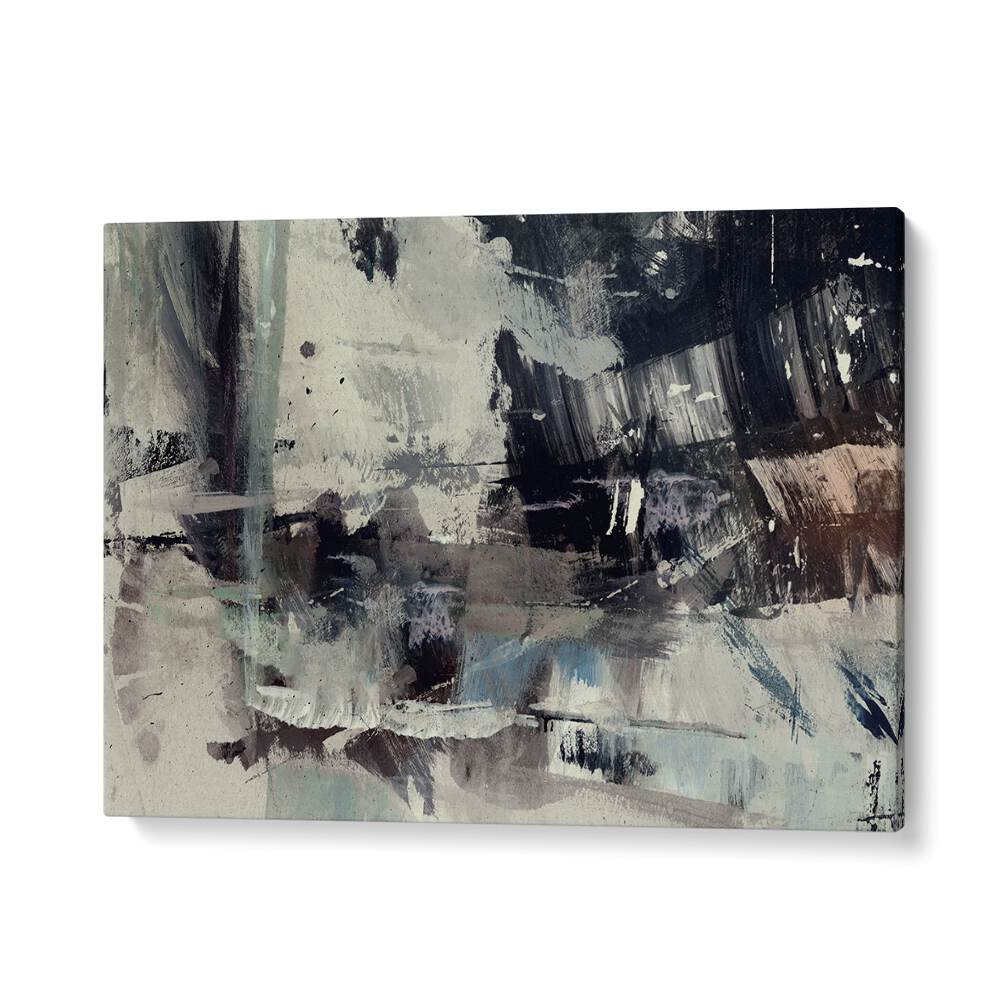 crowded by dan hobday abstract art abstract paintings in Gallery Wrap