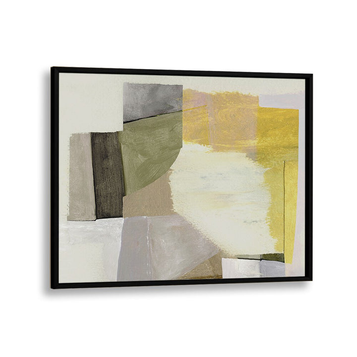 days by dan hobday abstract art abstract paintings in Black Plain Frame