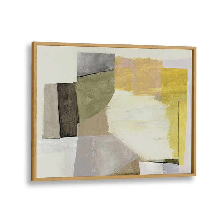 days by dan hobday abstract art abstract paintings in Oak Wood Plain Frame