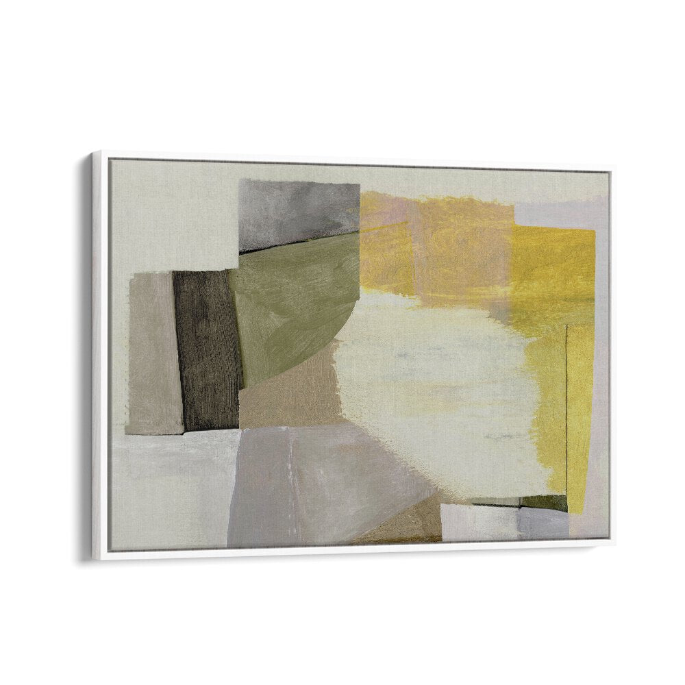 days by dan hobday abstract art abstract paintings in White Floater Frame