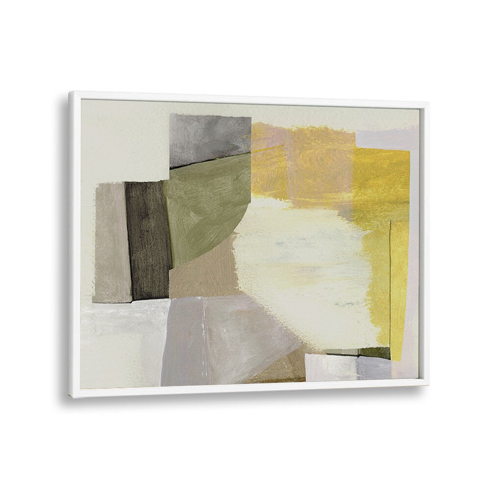 days by dan hobday abstract art abstract paintings in White Plain Frame