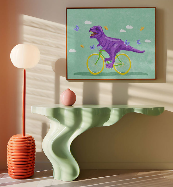 DINO RACER , KIDS ROOM PAINTINGS