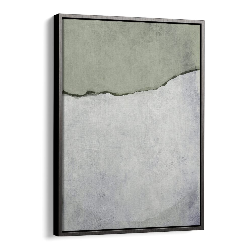 divided by dan hobday abstract art abstract paintings in Black Floater Frame