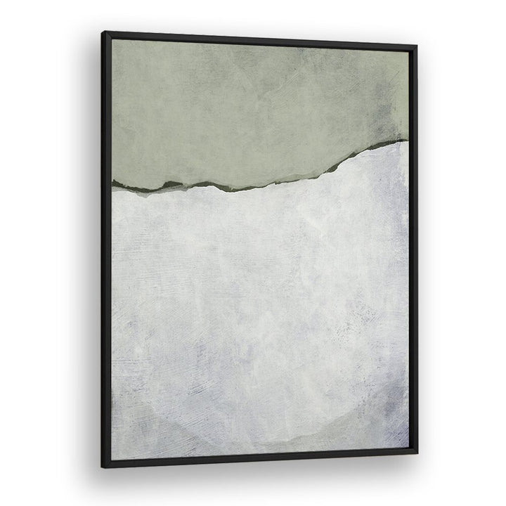 divided by dan hobday abstract art abstract paintings in Black Plain Frame