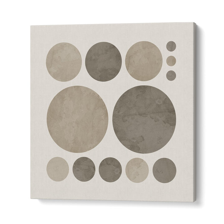 dotty taupe delight i abstract paintings in Gallery Wrap