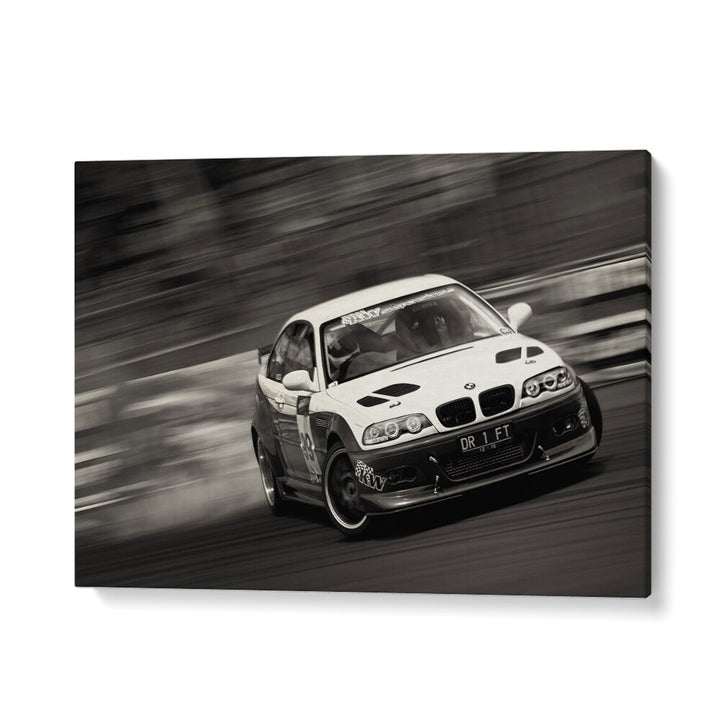drift car poster in Gallery Wrap