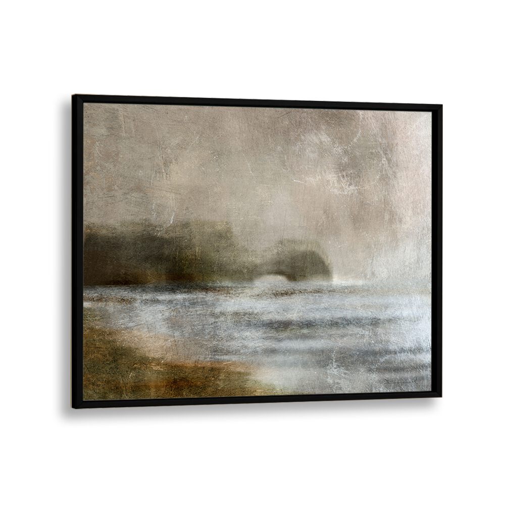 dusk by dan hobday abstract art abstract paintings in Black Plain Frame