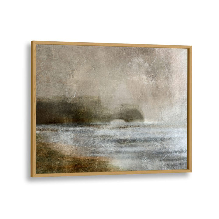 dusk by dan hobday abstract art abstract paintings in Oak Wood Plain Frame