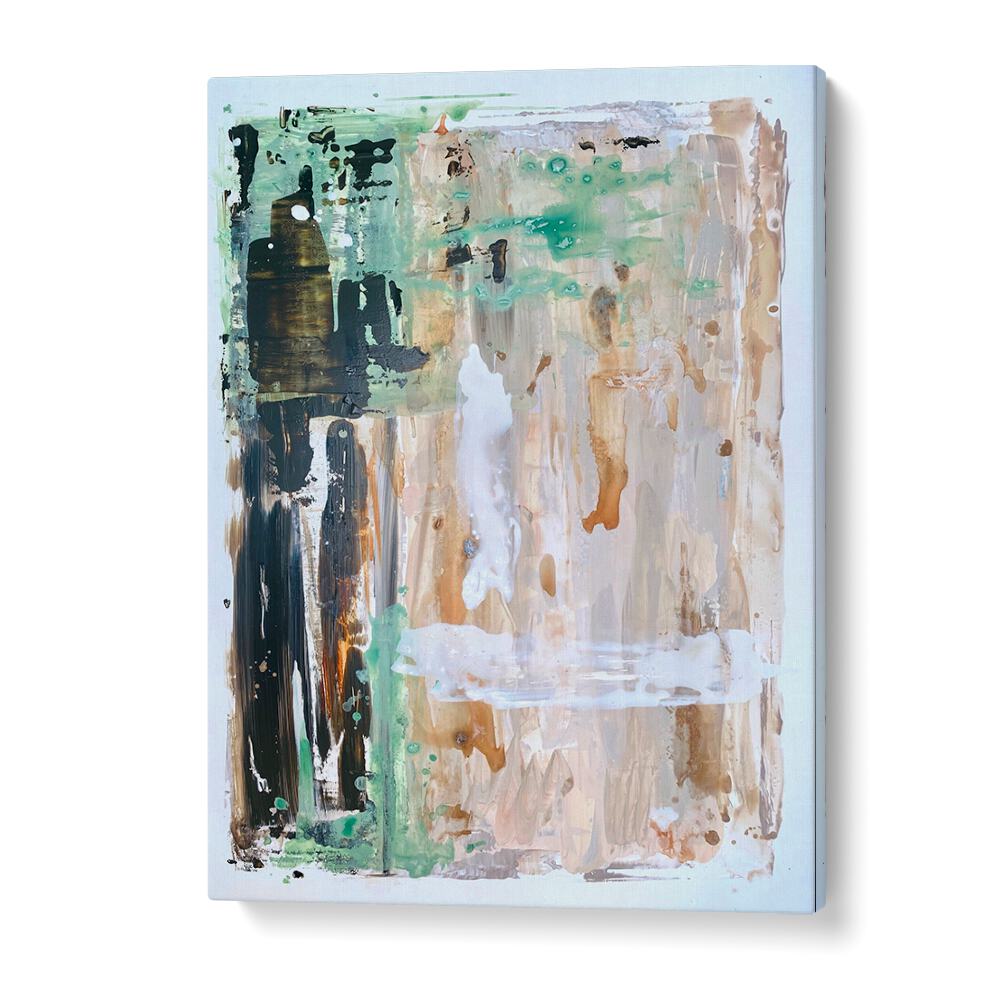 el mar iv abstract paintings in Gallery Wrap