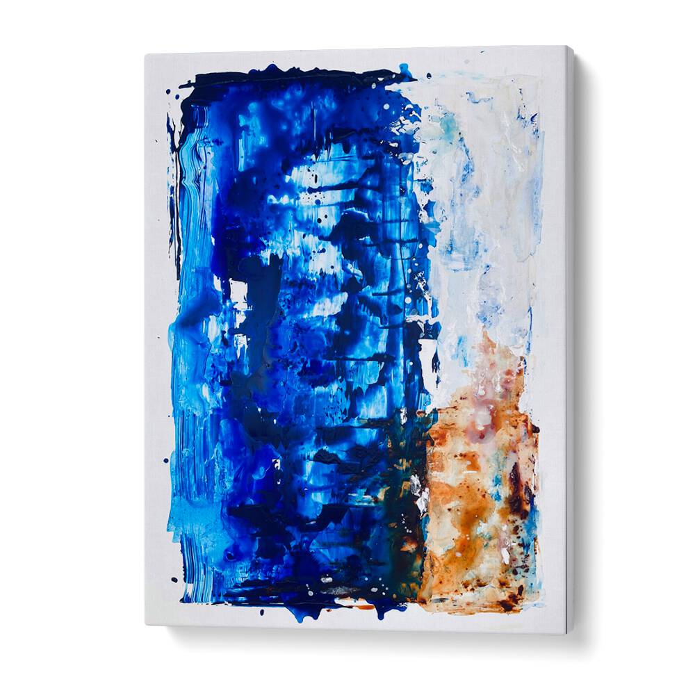 el mar v abstract paintings in Gallery Wrap