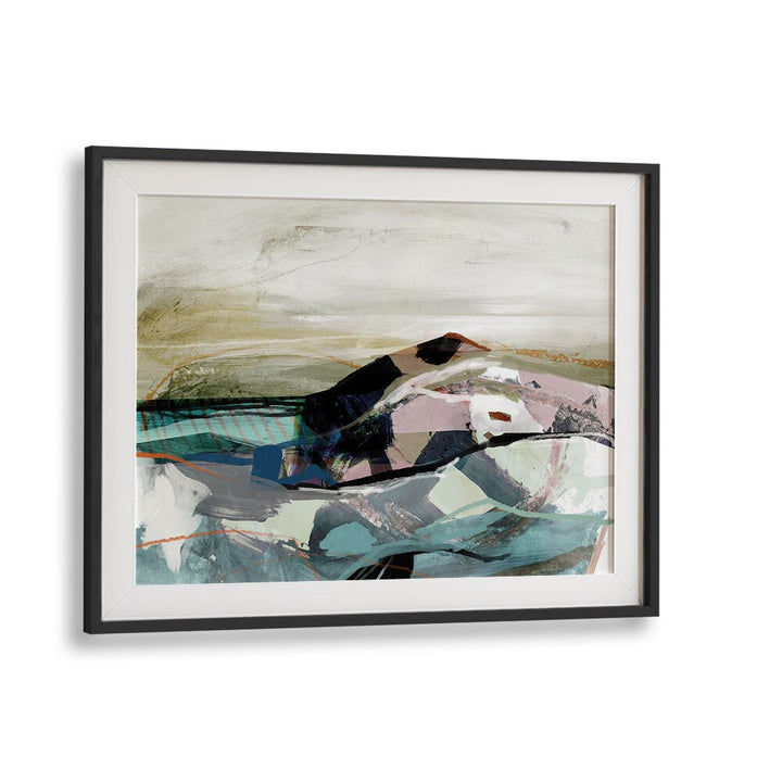 elevation by dan hobday abstract art abstract paintings in Black Frame With Mount