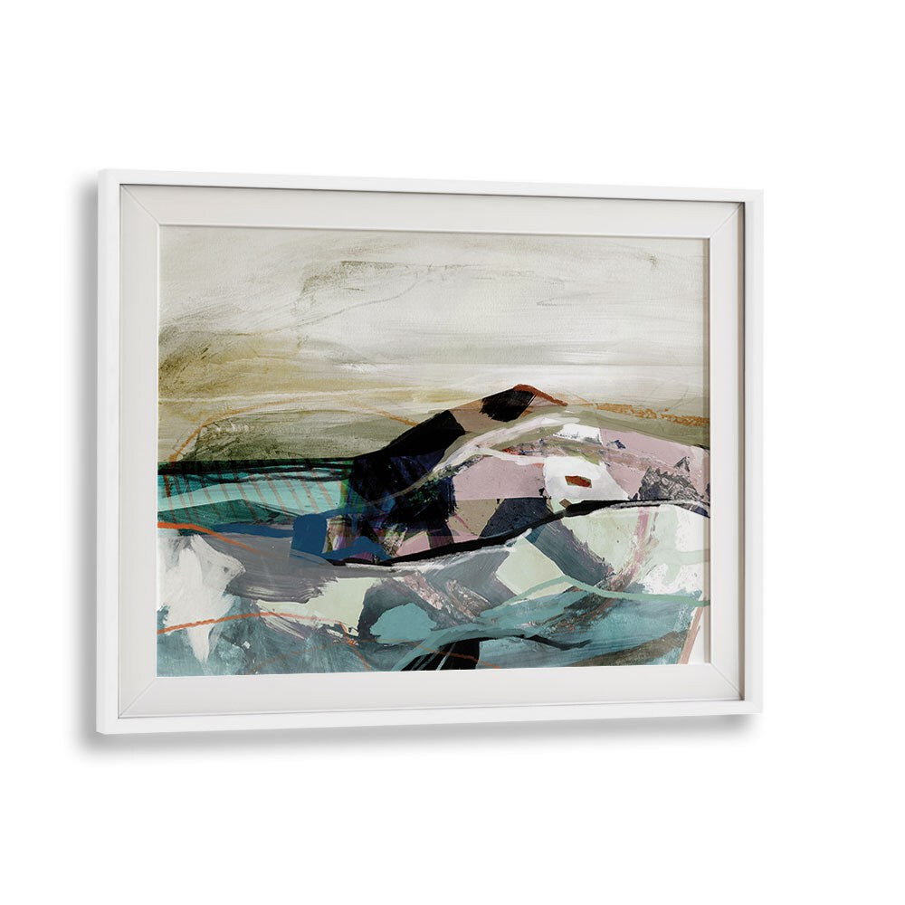 elevation by dan hobday abstract art abstract paintings in White Frame With Mount