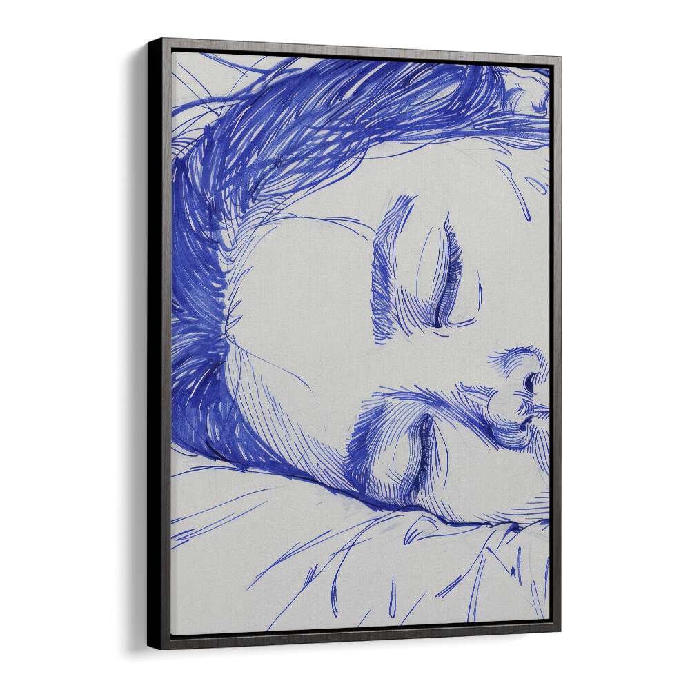 empress of dreams electric wall art prints in Black Floater Frame