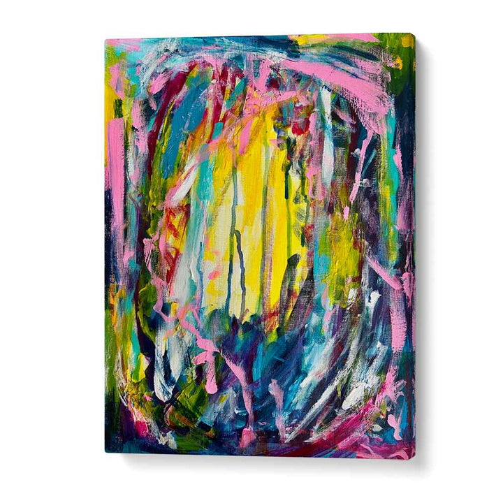 euphoria abstract paintings in Gallery Wrap