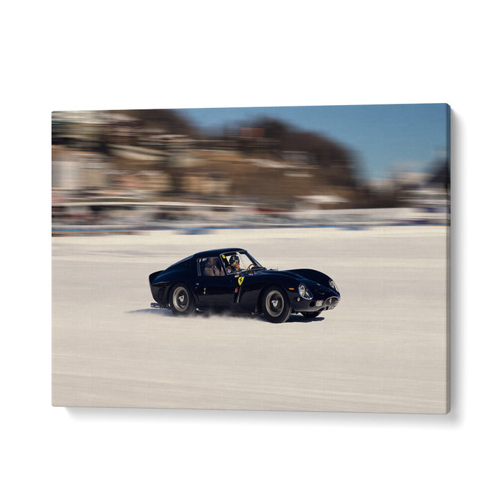 ferrari 250 gto car poster in Gallery Wrap