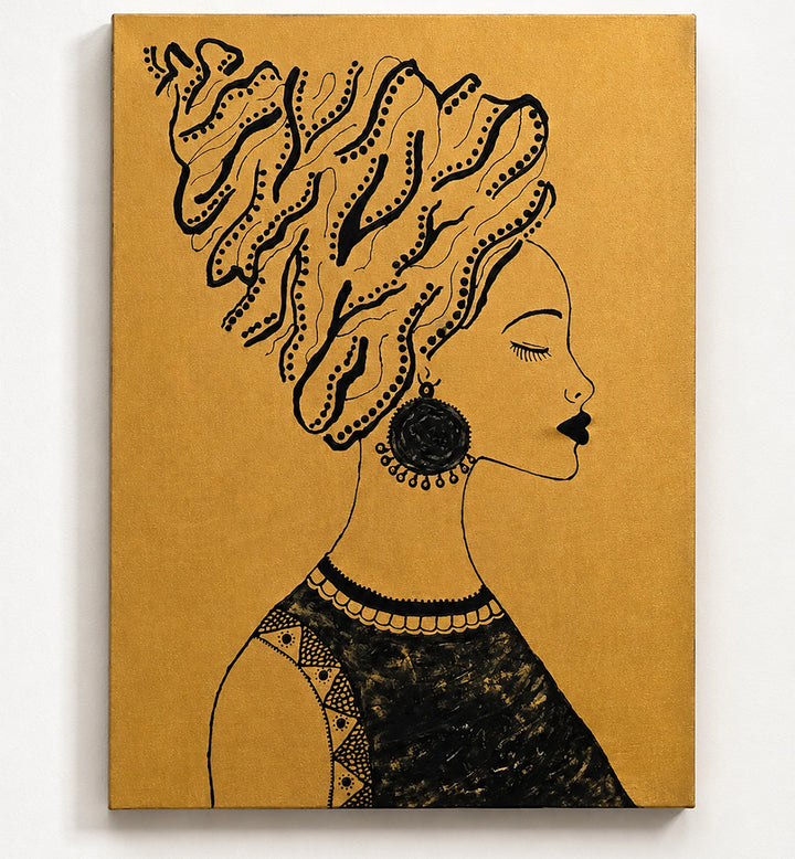 GOLDEN MUSE  , HANDMADE ARTWORKS