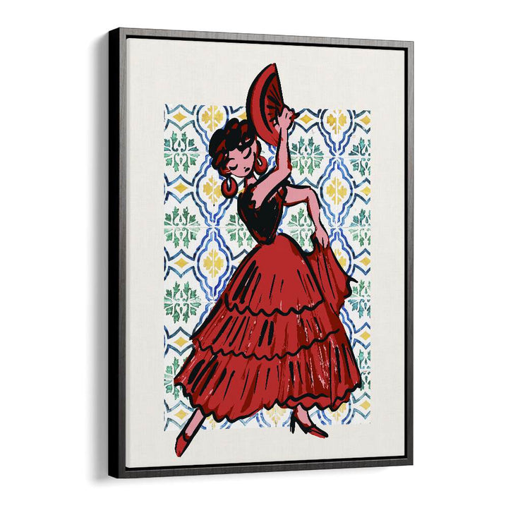 flamenco ii kitchen posters kitchen art prints in Black Floater Frame