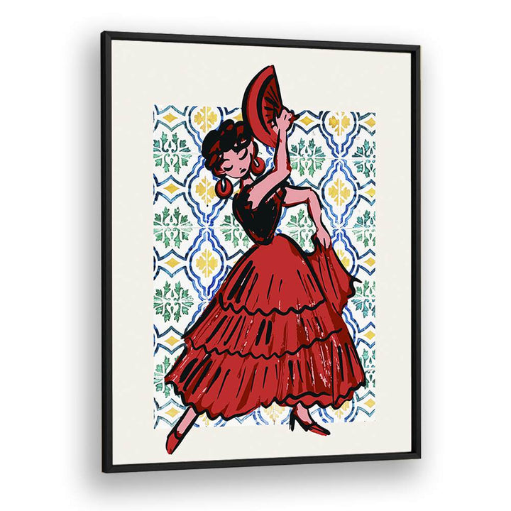 flamenco ii kitchen posters kitchen art prints in Black Plain Frame