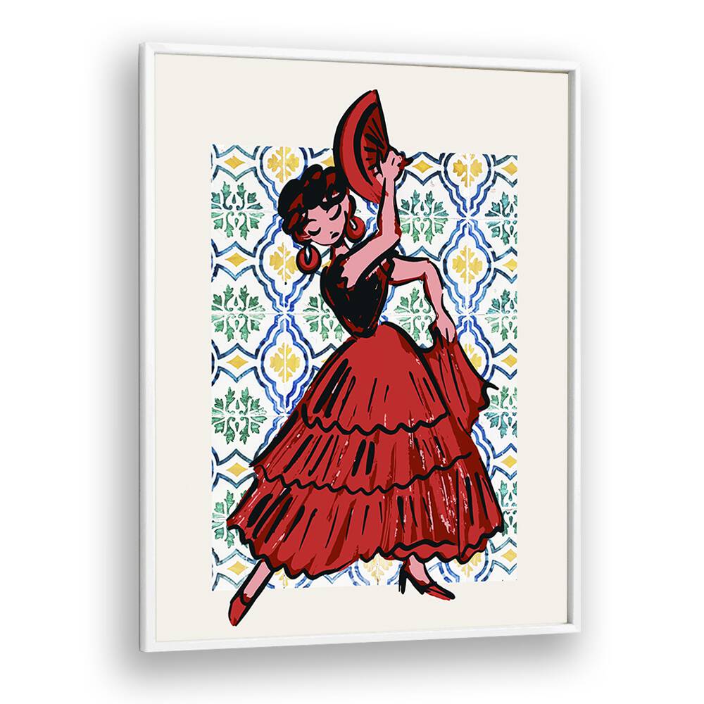 flamenco ii kitchen posters kitchen art prints in White Plain Frame