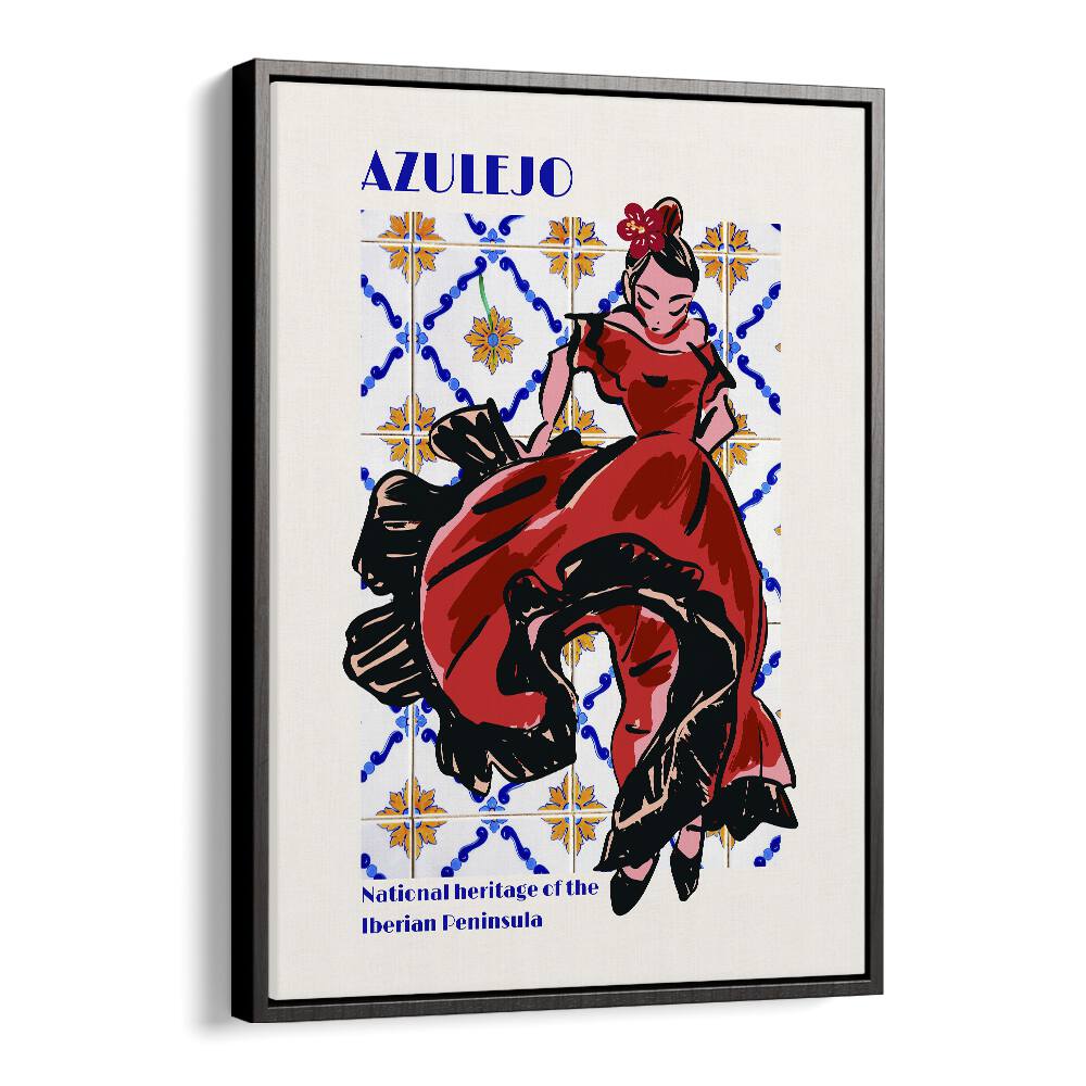 flamenco iii kitchen posters kitchen art prints in Black Floater Frame