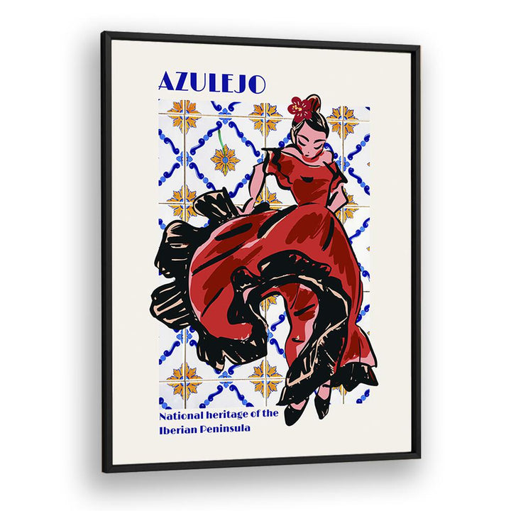 flamenco iii kitchen posters kitchen art prints in Black Plain Frame