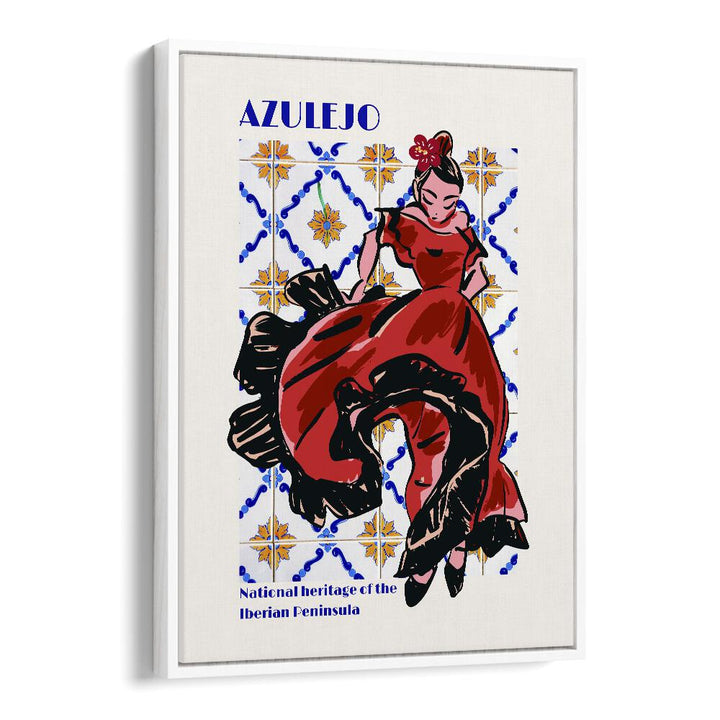 flamenco iii kitchen posters kitchen art prints in White Floater Frame