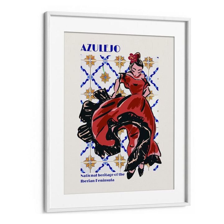 flamenco iii kitchen posters kitchen art prints in White Frame With Mount