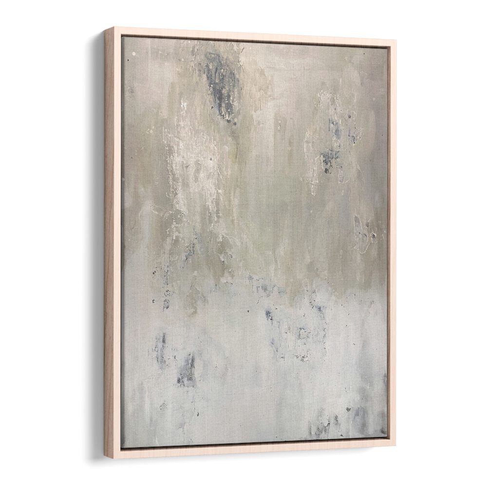 flawless abstract paintings in Oak Wood Floater Frame