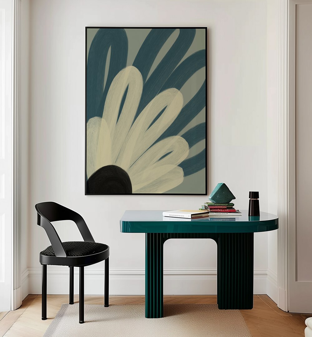 flos by yopie studio abstract art paintings Artwork I placed on a wall