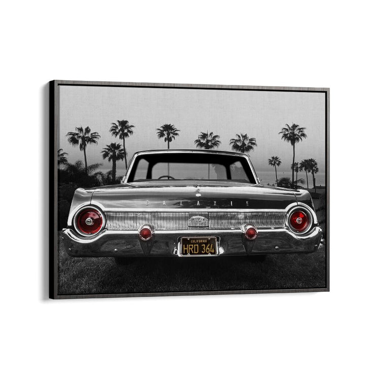 ford galaxie 500xl car poster in Black Floater Frame