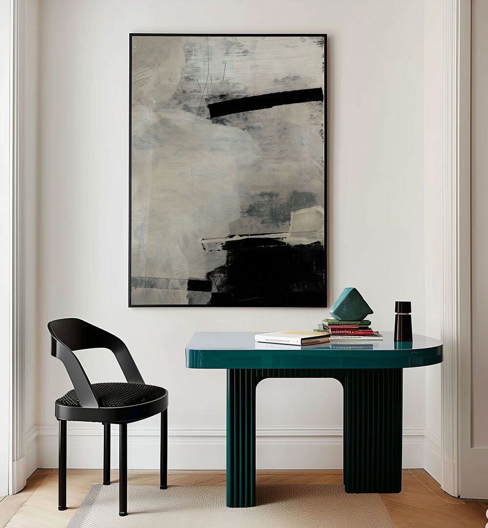 forever by dan hobday abstract art abstract paintings Artwork III placed on a wall