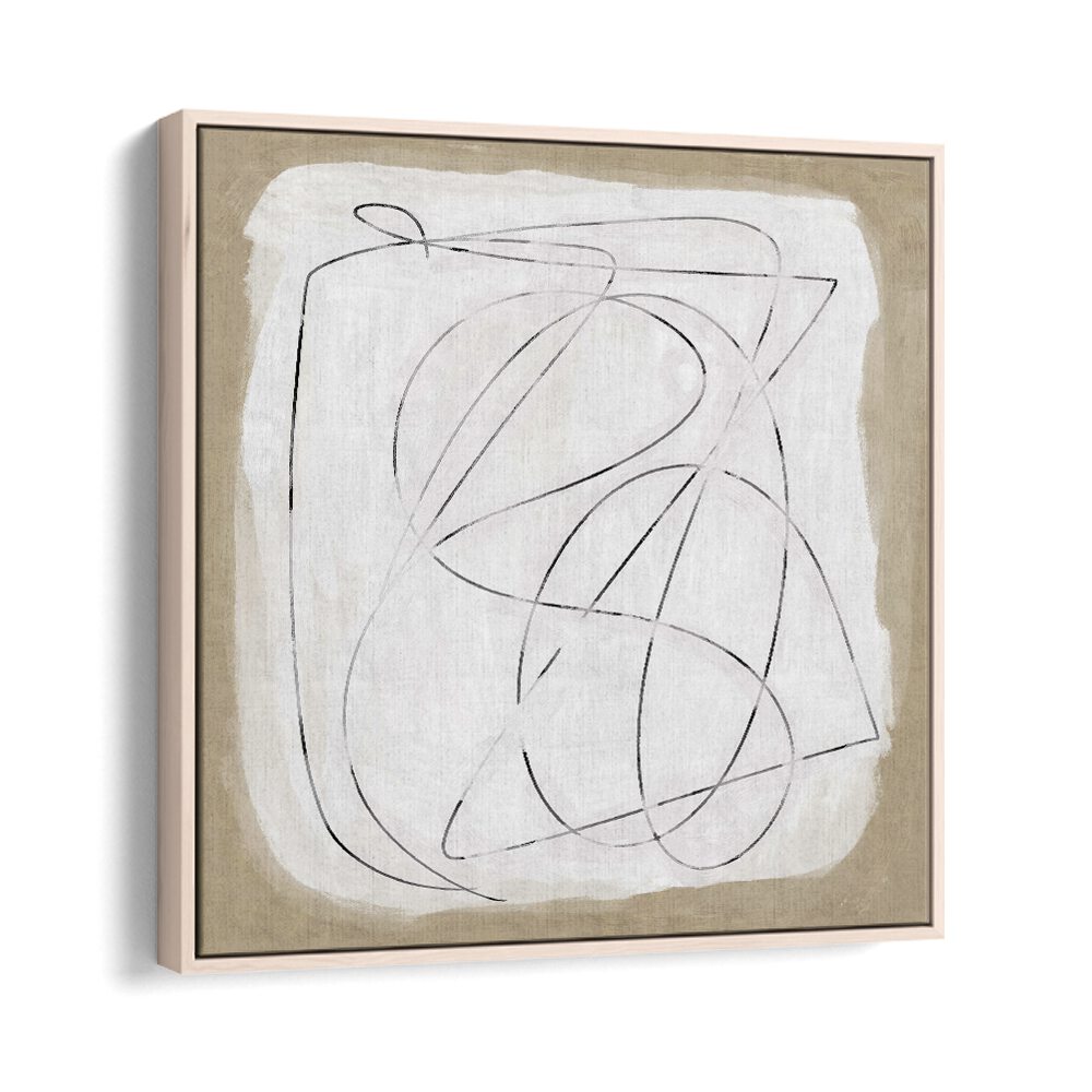 format by dan hobday abstract art abstract paintings in Oak Wood Floater Frame