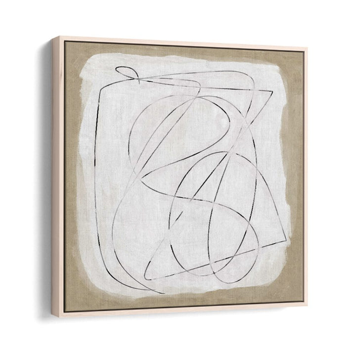 format by dan hobday abstract art abstract paintings in Oak Wood Floater Frame