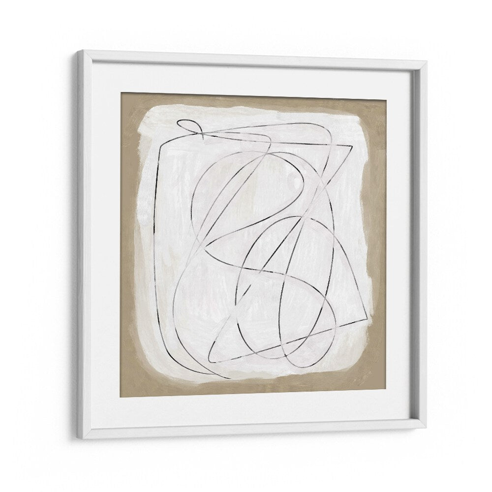 format by dan hobday abstract art abstract paintings in White Frame With Mount