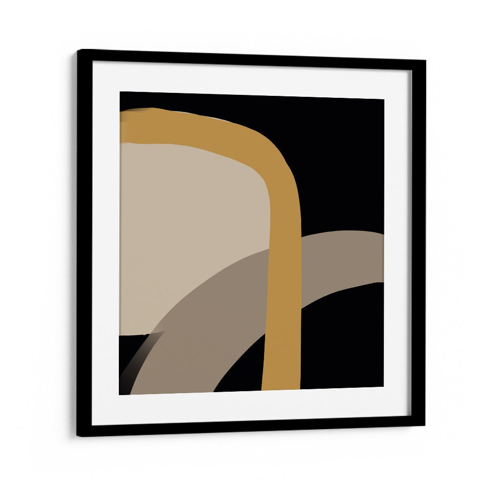 fortisyfortisy by yopie studio abstract art paintings in Black Frame With Mount