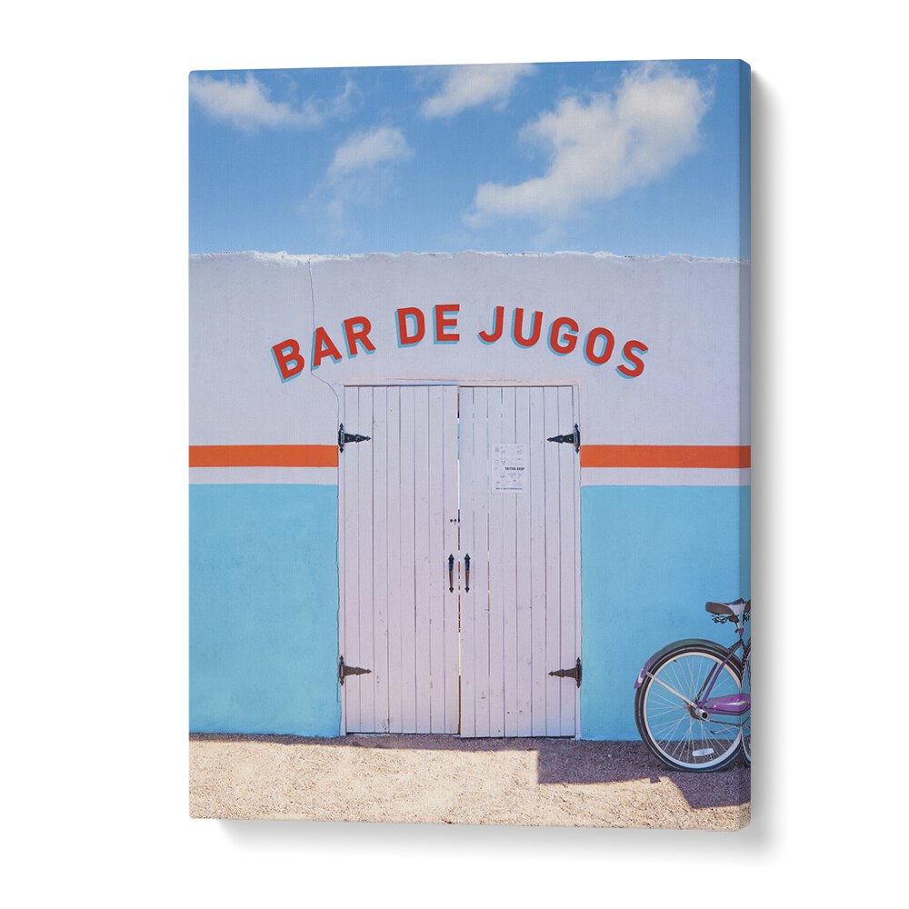 surreal painting - BAR DE JUGOS by Asianmonk