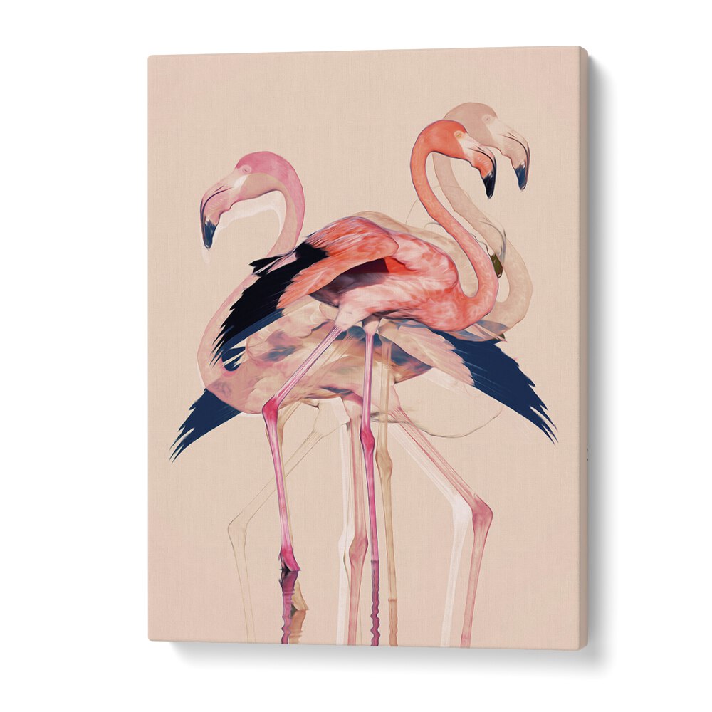 Christian Meermann painting - FLAMINGOS NR. III by Asianmonk