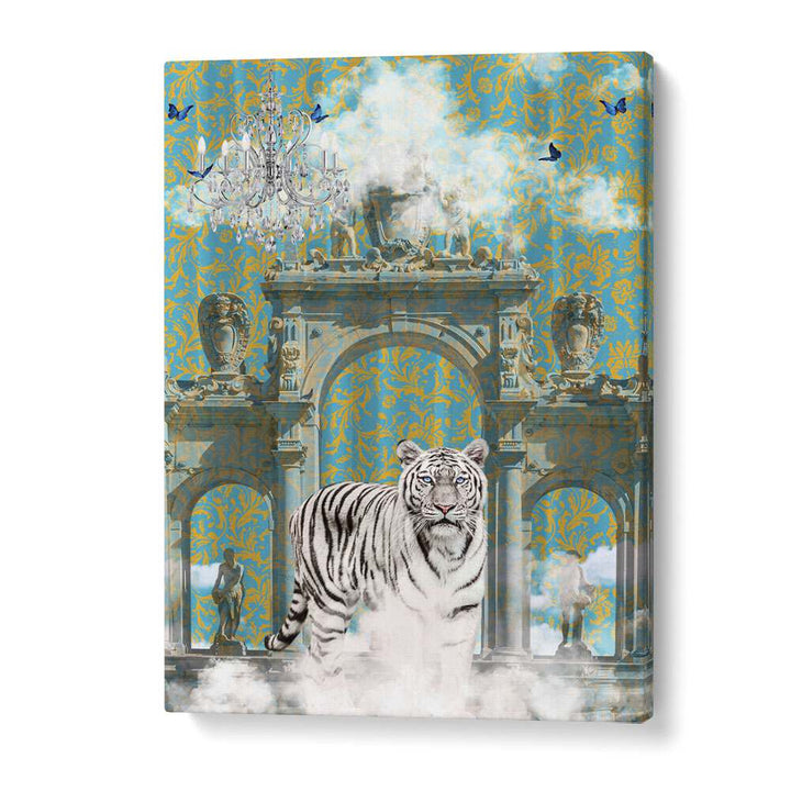 Quotes painting - WHITE TIGER ADVENTURE by Asianmonk