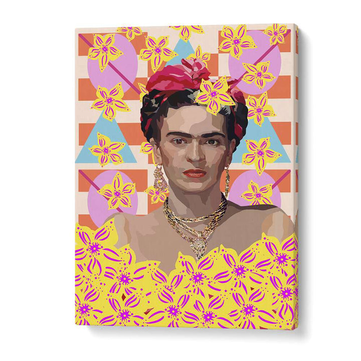 FRIDA WITH FLOWERS